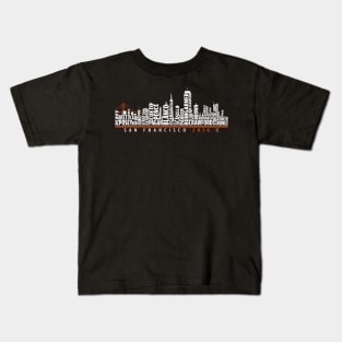 Buster Posey Skyline - Kids T-Shirt